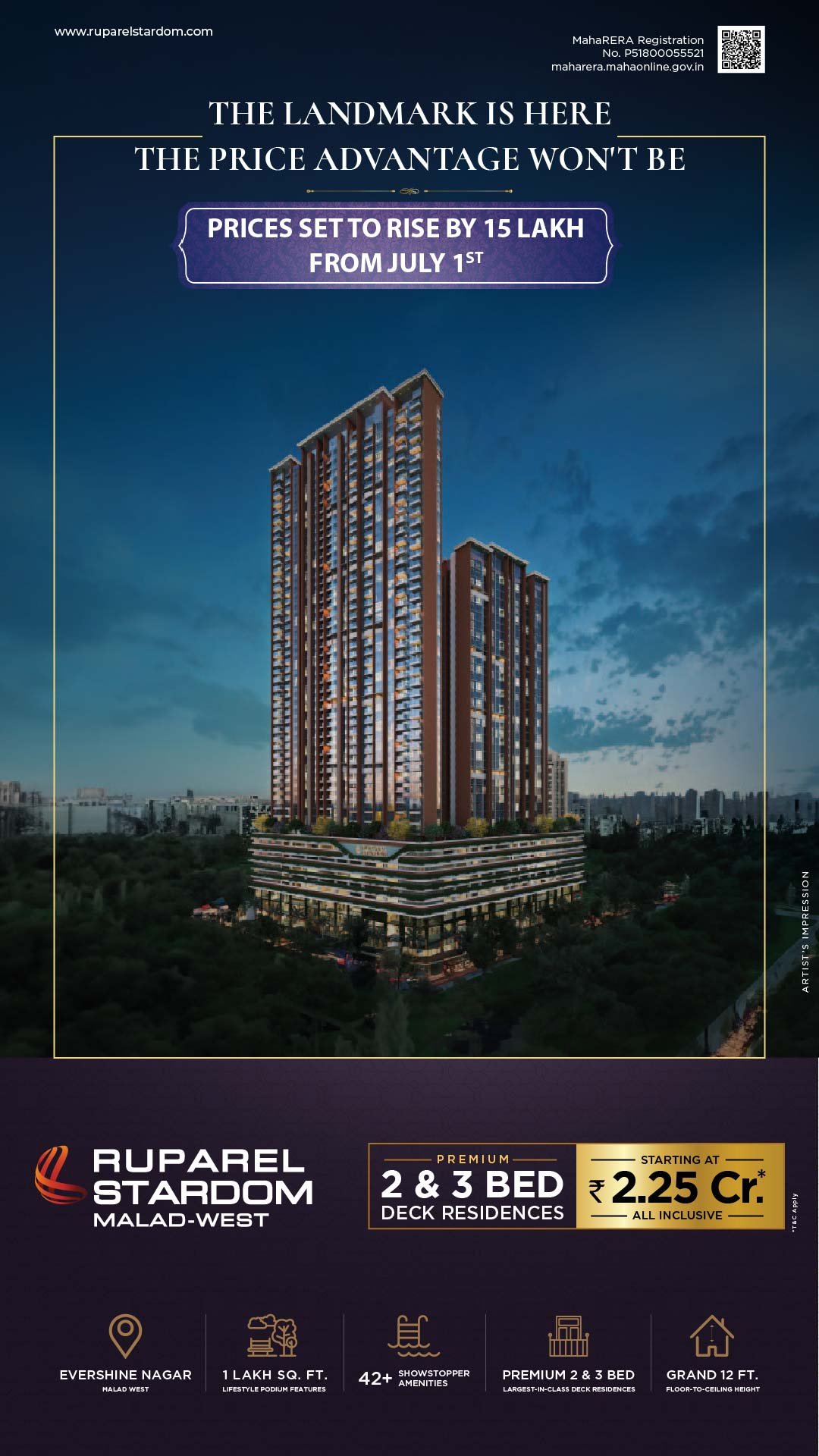 Ruparel Stardom - Malad West